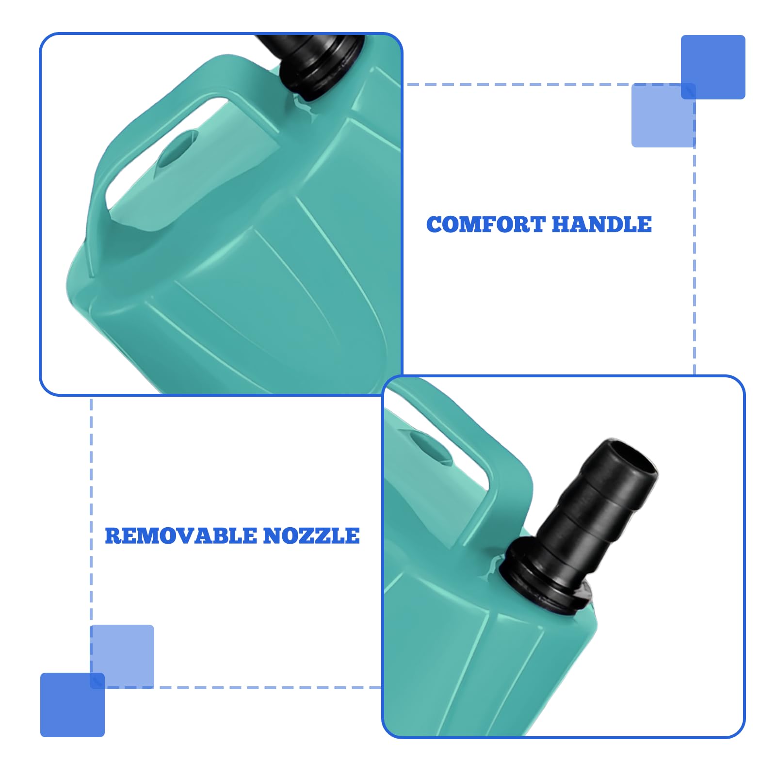 Mini pompe à eau 20W 1500L/H pompe submersible : WIYETY pompe à eau d'aquarium, pompe de bassin, avec 3 buses et tuyau de 1,5 m, pompe submersible d'aquarium ultra silencieuse pour bassins, aquarium