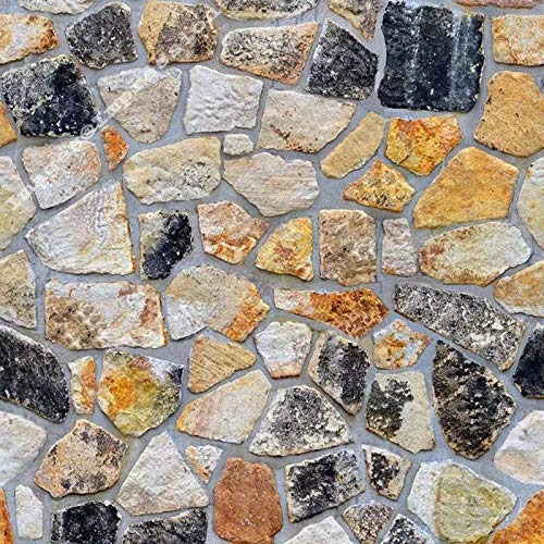 Impression 3D Yellow Stone Self Adhesive Vinyl Brick Wall Paper, Pack of 1 (B07R6SVDXY) Amazon Price History, Amazon Price Tracker