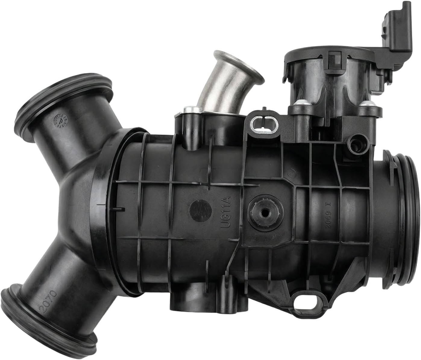 Throttle Body Assembly Compatible with Land Rover Range Rover 2009-2024 & Range Rover Sport 2013-2024 3.0L V6 Turbo, Jaguar Diesel/XF – Replace Part # LR078546, JDE39855, LR061957