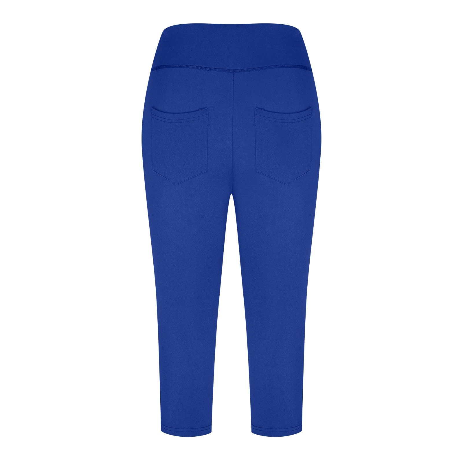 Legginsy Capri dla kobiet legginsy z wysokim stanem kontrola brzucha rozciągliwe spodenki gimnastyczne długość 3/4 lato sport trening siłownia bieganie joga spodnie damskie na co dzień slim fit długie
