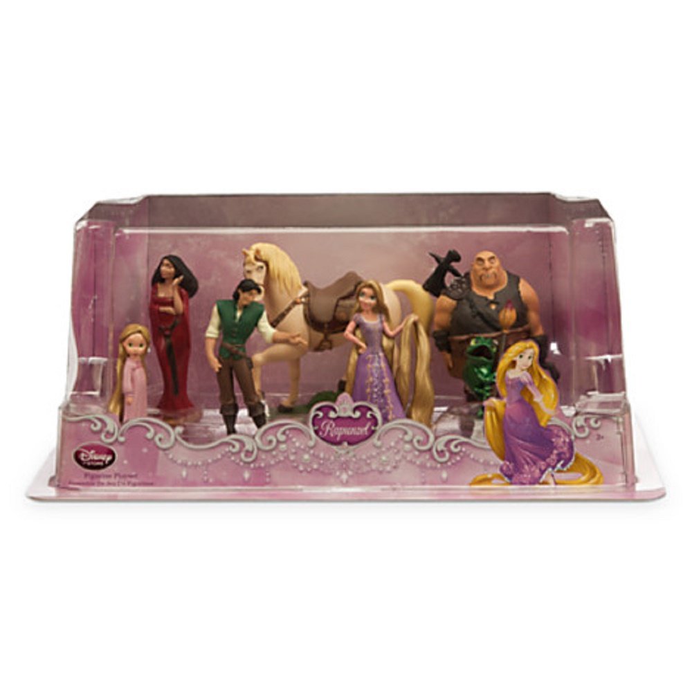 Buy Tangled 7 Piece Figurine Playset Including Rapunzel, Toddler