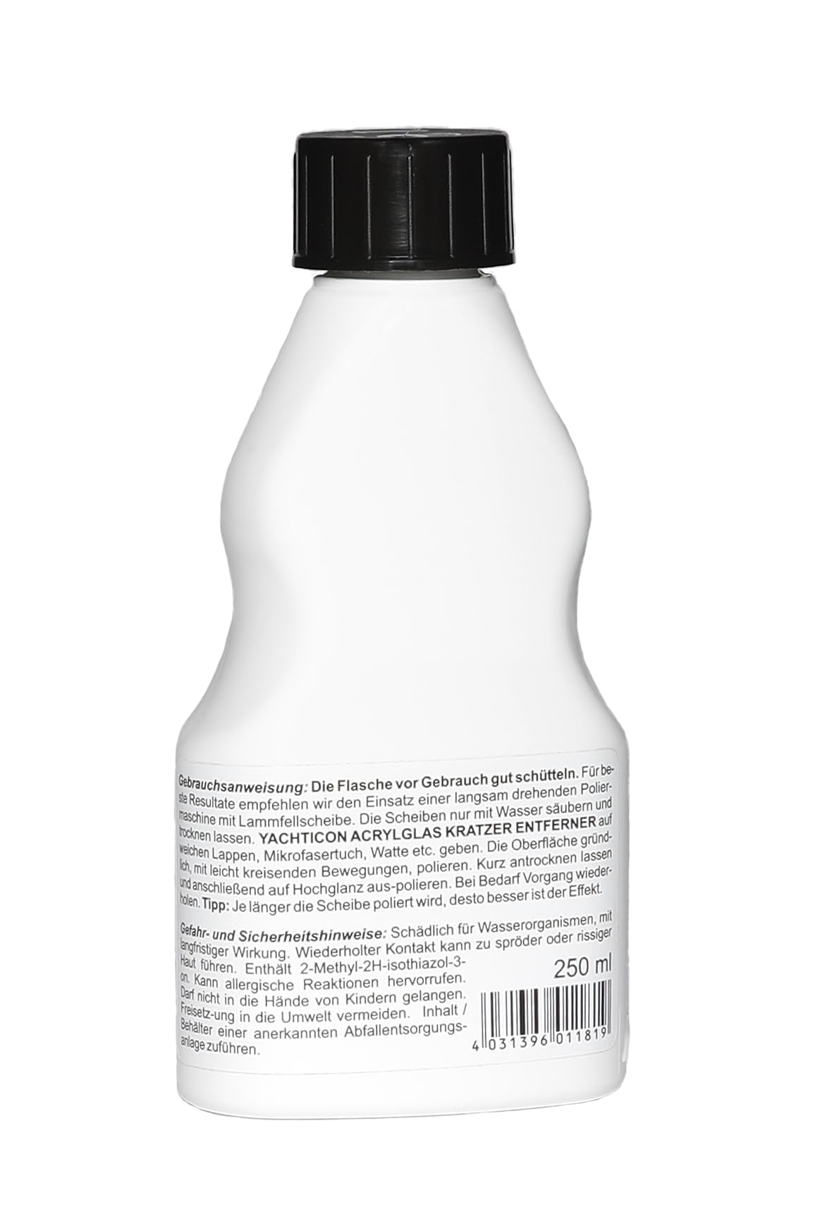 YACHTICON Środek do usuwania rys ze szkła akrylowego 250 ml