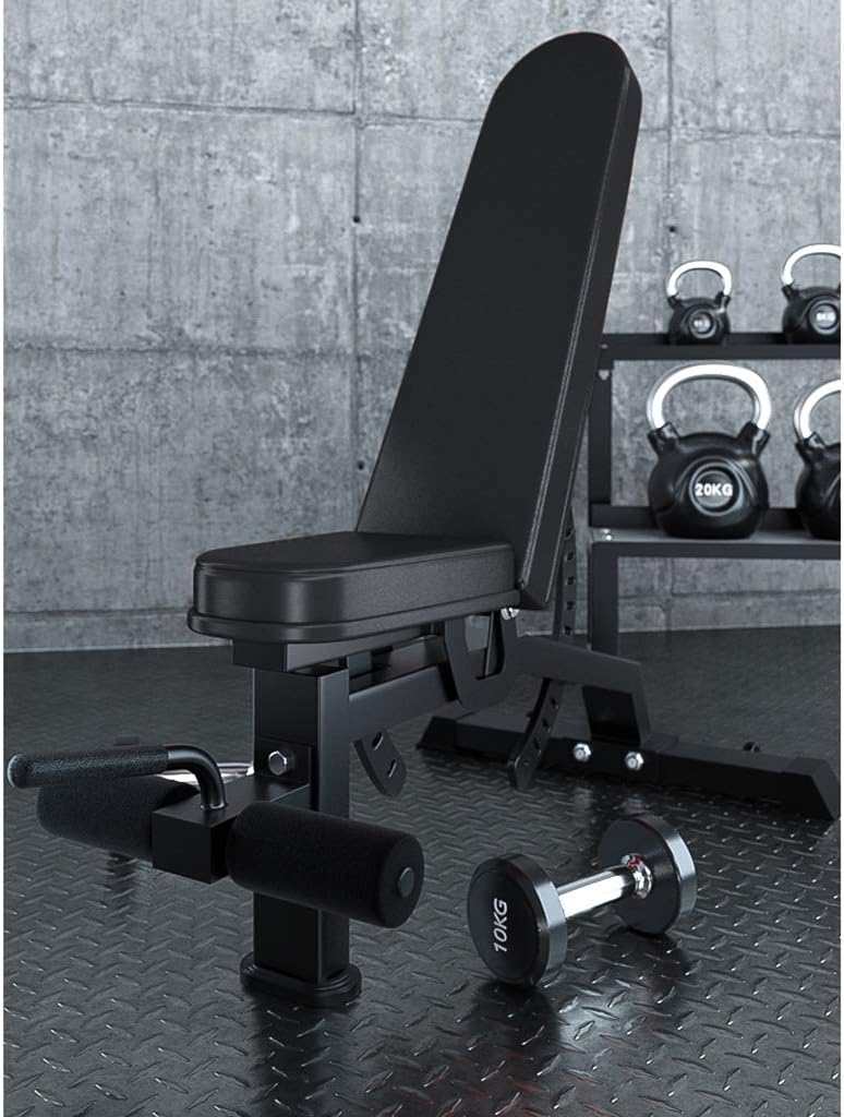 Weights Bench Standard Weight Benches Dumbbell Bench, Multifunctional Adjustable Weight Bench, Workout Strength Training Barbells Weights Exercise Equipment,for Home Gymo