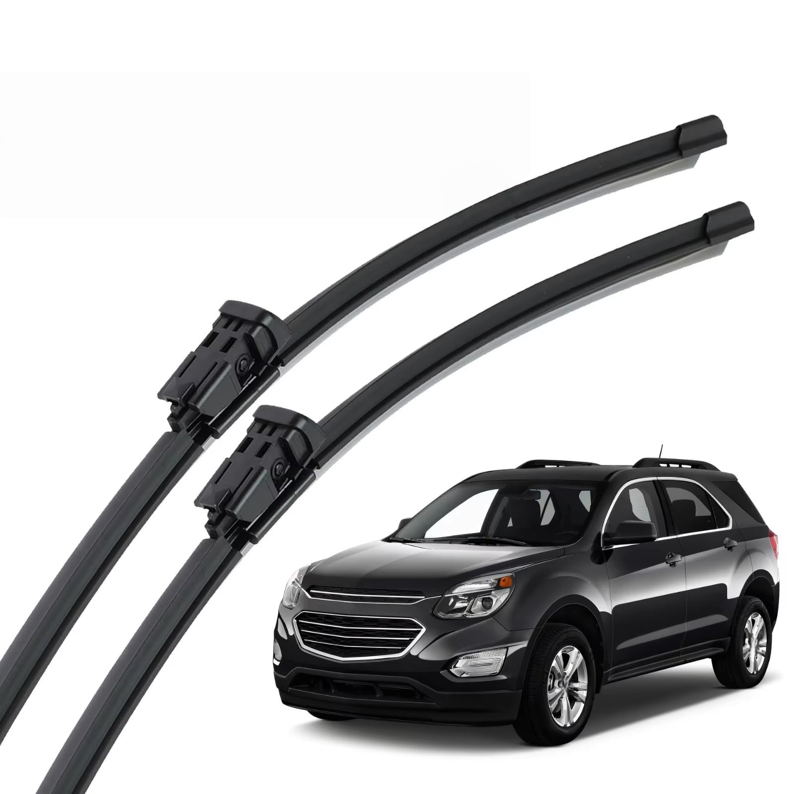 PAPEP Windscreen Wiper Blades for Equinox MK2 2010-2017 24"+17", Front Replacement Wipers OEM Quality Water Repellent Rubber Automotive Windshield
