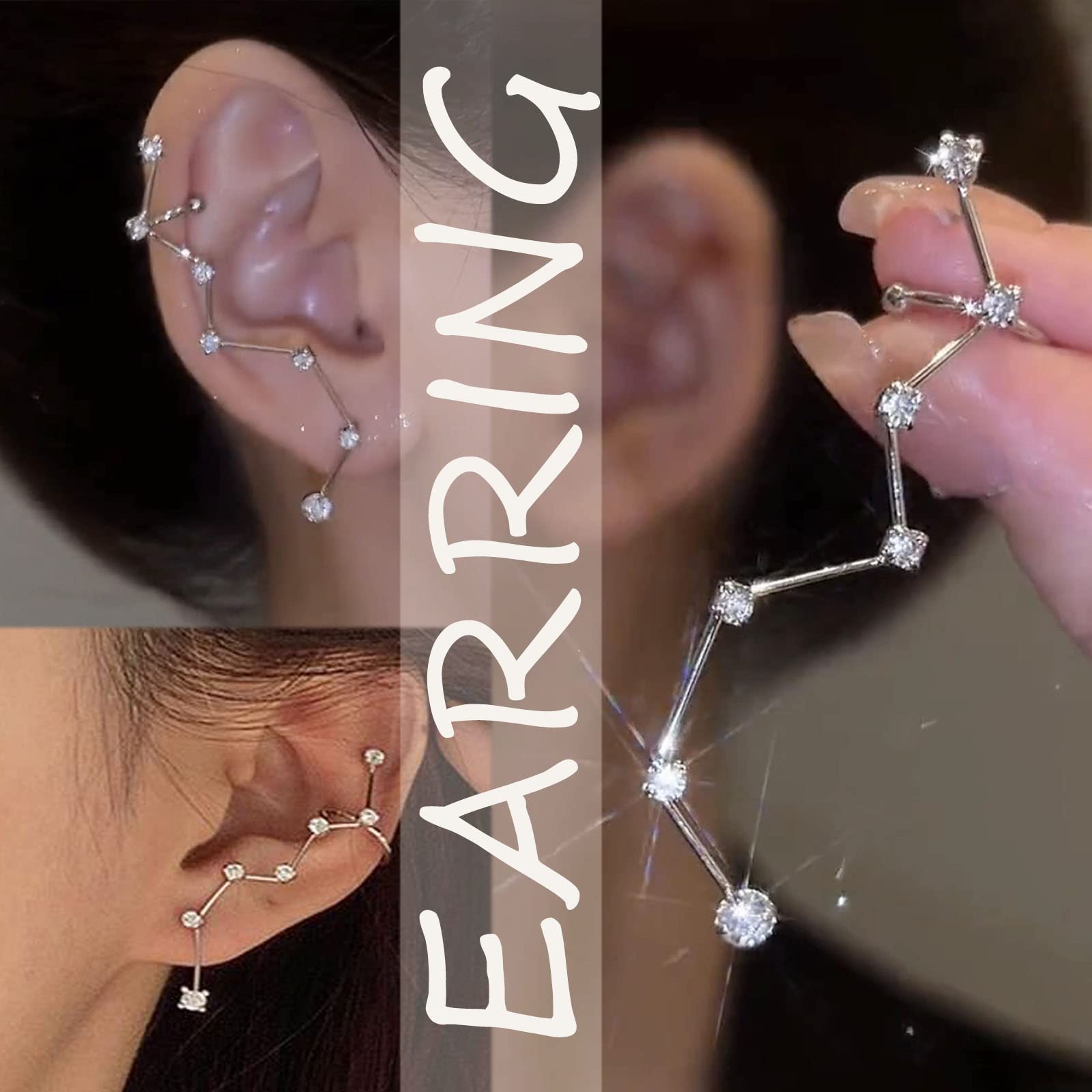 Boucles D'oreilles En Saphir étoilé Noir Stud En Argent Sterling 925, Bijoux Minimalistes, Boucles D'oreilles Noires, Boucles D'oreilles Bijoux Vintage - France