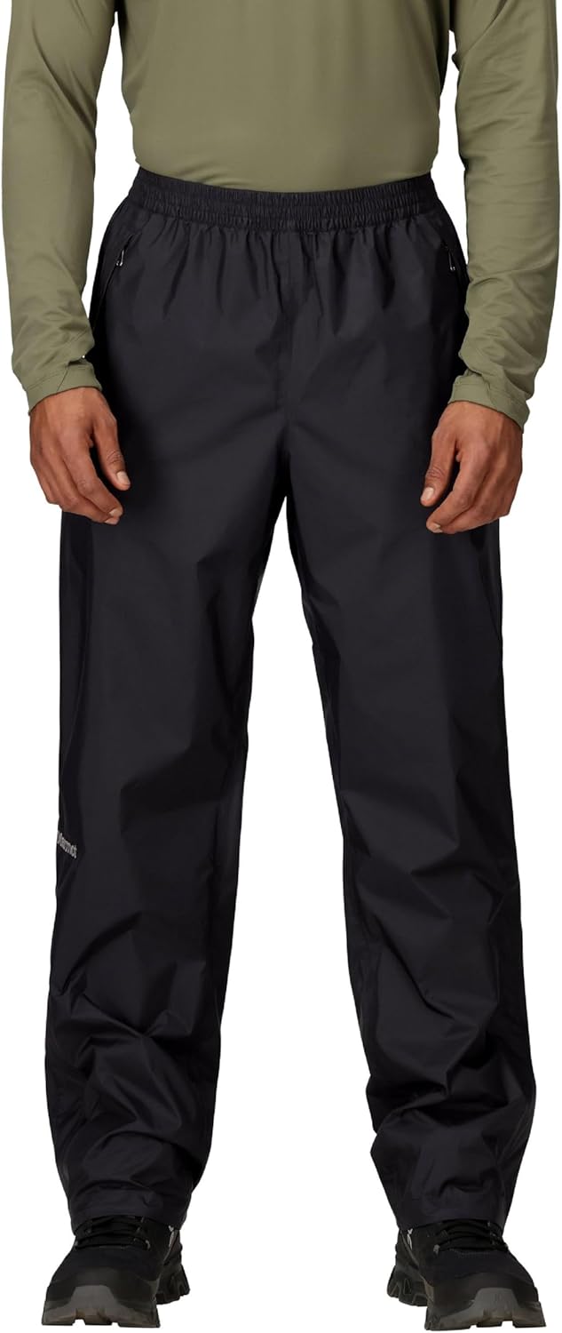 Marmot Men’s Eco-Friendly PreCip Rain Pants: Lightweight & Waterproof