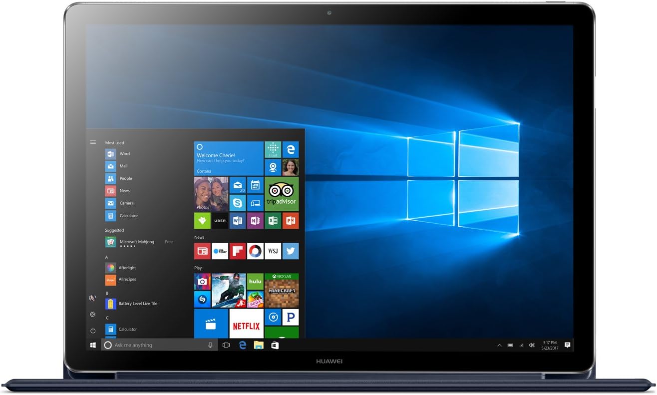 Huawei Matebook 13-Inch Notebook - (Titanium) (Intel Core i57Y54 Processor, 4 GB RAM, 256 GB SSD, Windows 10 Home)
