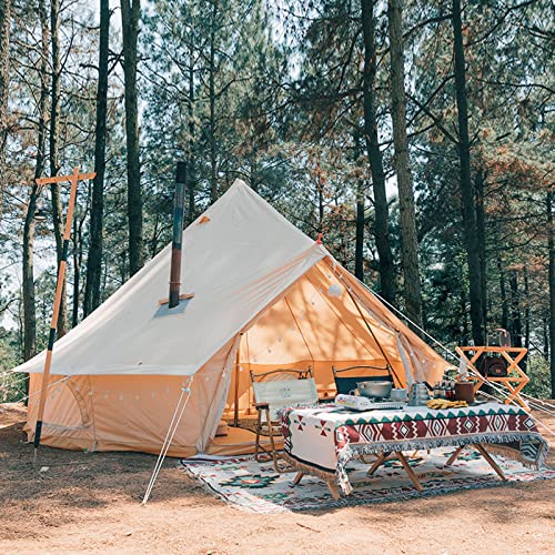 Carpa grande para 4-6 personas, impermeable y resistente al viento miniatura 1