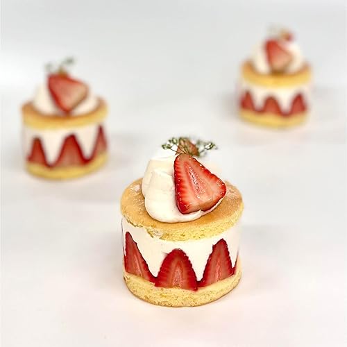 Miniatura 5 de Moldes de silicona 3D de fresa, 5 unidades, mini molde de fondant de fresas para decoración de tartas de chocolate, moldes de dulces, decoración de