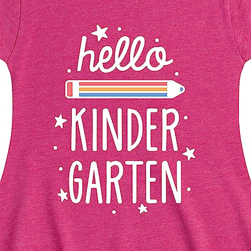 Instant Message - Hello Kindergarten - Toddler & Youth Girls Fit & Flare Dress2