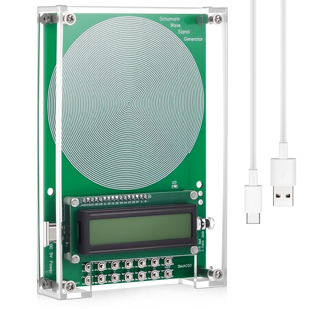 Luobannm As Shown 0.01Hz-10000Hz Sine Wave Resonance Generator Ultra Low Frequency Generator Resonator Sound Frequency Machine