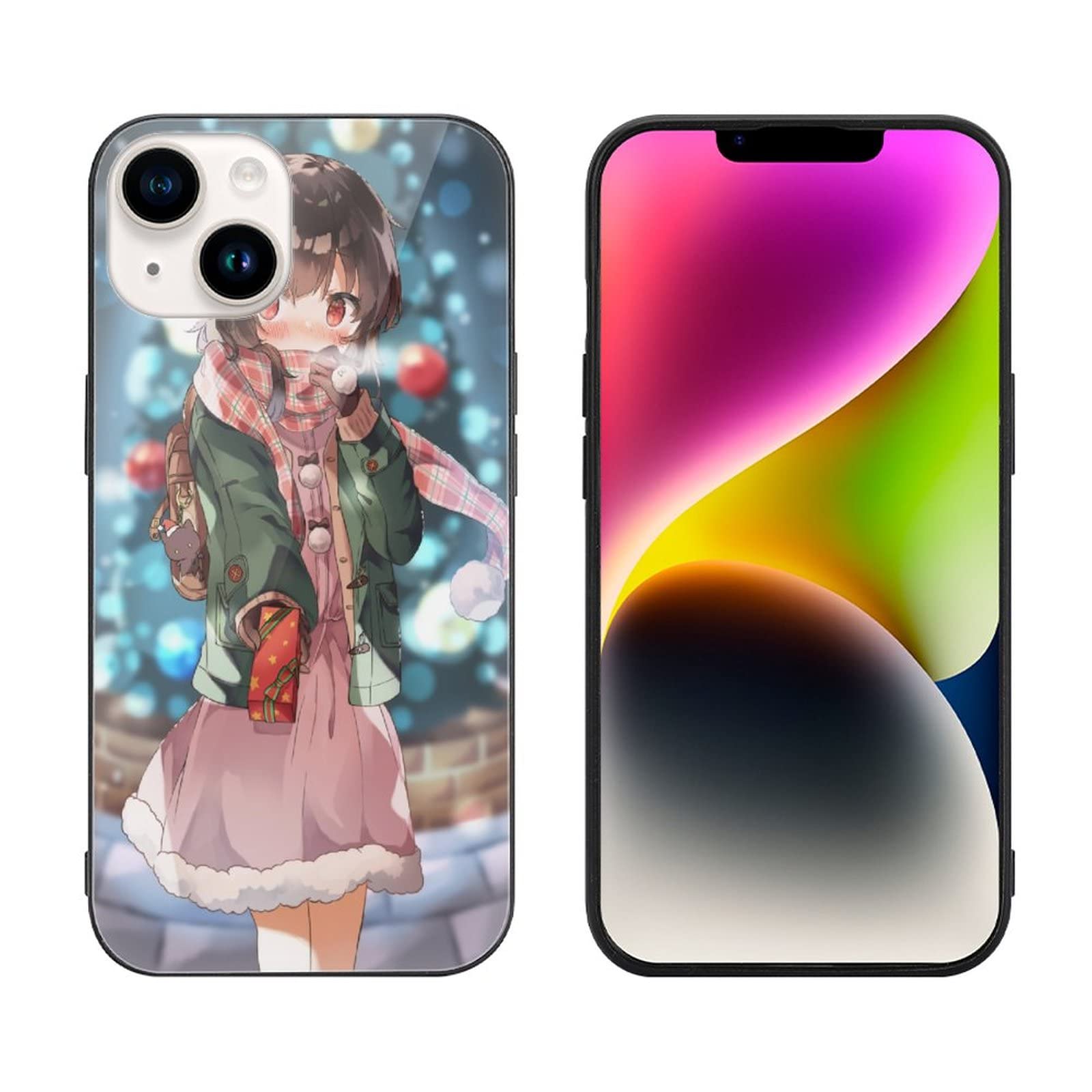 Amazon Iphone 14 スマートフォンケース このすば めぐみん 耐衝撃 Iphone 14 Plus Tpu キャラクター 強化ガラス スマホケース 保護カバー Iphone 14 Pro 全面保護 スマホカバー 軽量 黄変防止 Iphone 14 Pro Max 防指紋散熱加工の薄型 アイフォンカバー ケース