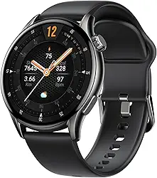 Relógio Inteligente Tranya LS 1.43“ AMOLED Display, IP68 à Prova d‘Água, Bateria de 7-10 Dias, Monitoramento Esportivo, Chamadas Bluetooth, Notificações, Smartwatch