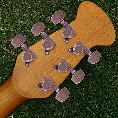 Drfeify Cheville de réglage, 3L + 3R Tuning Cheville Mécaniques pour Guitare électro-Acoustique Accessoires de Jeu - Les Beatles, Paul McCartney, John Lennon, RIngo Starr, George Harrison Drfeify Cheville de réglage, 3L + 3R Tuning Cheville Mécaniques pour Guitare électro-Acoustique Accessoires de Jeu – Image 5