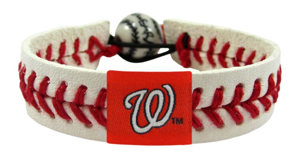 MLB Washington Nationals Classic Baseball Bracelet