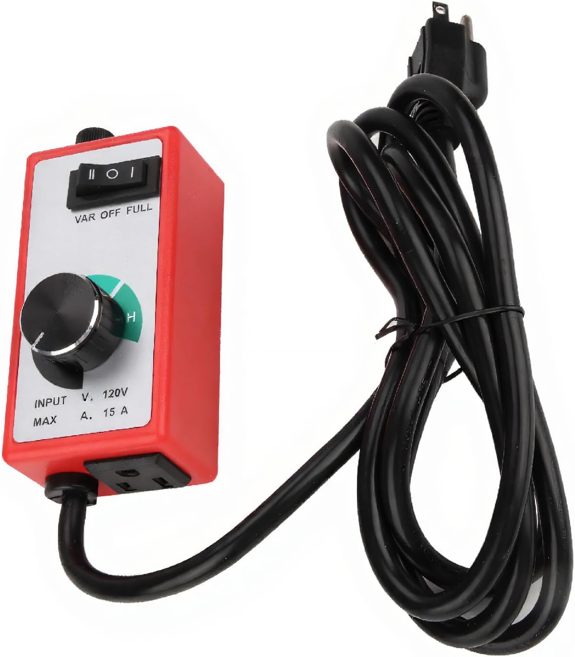 Motor Speed Controller for Electric Motor, Variable Fan Speed Controller, AC Motor Speed Control, Easy to Carry and Operate