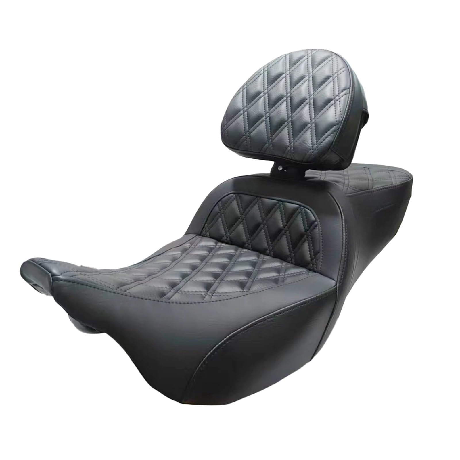 Tylne oparcie pasażera Do Touring Street Glide Road Glide Road King 08-2023 oparcie kierowcy drążek Sissy | Kolor motocykla z przeszyciami, duża podkładka pod oparcie sofy wewnątrz siedzenia