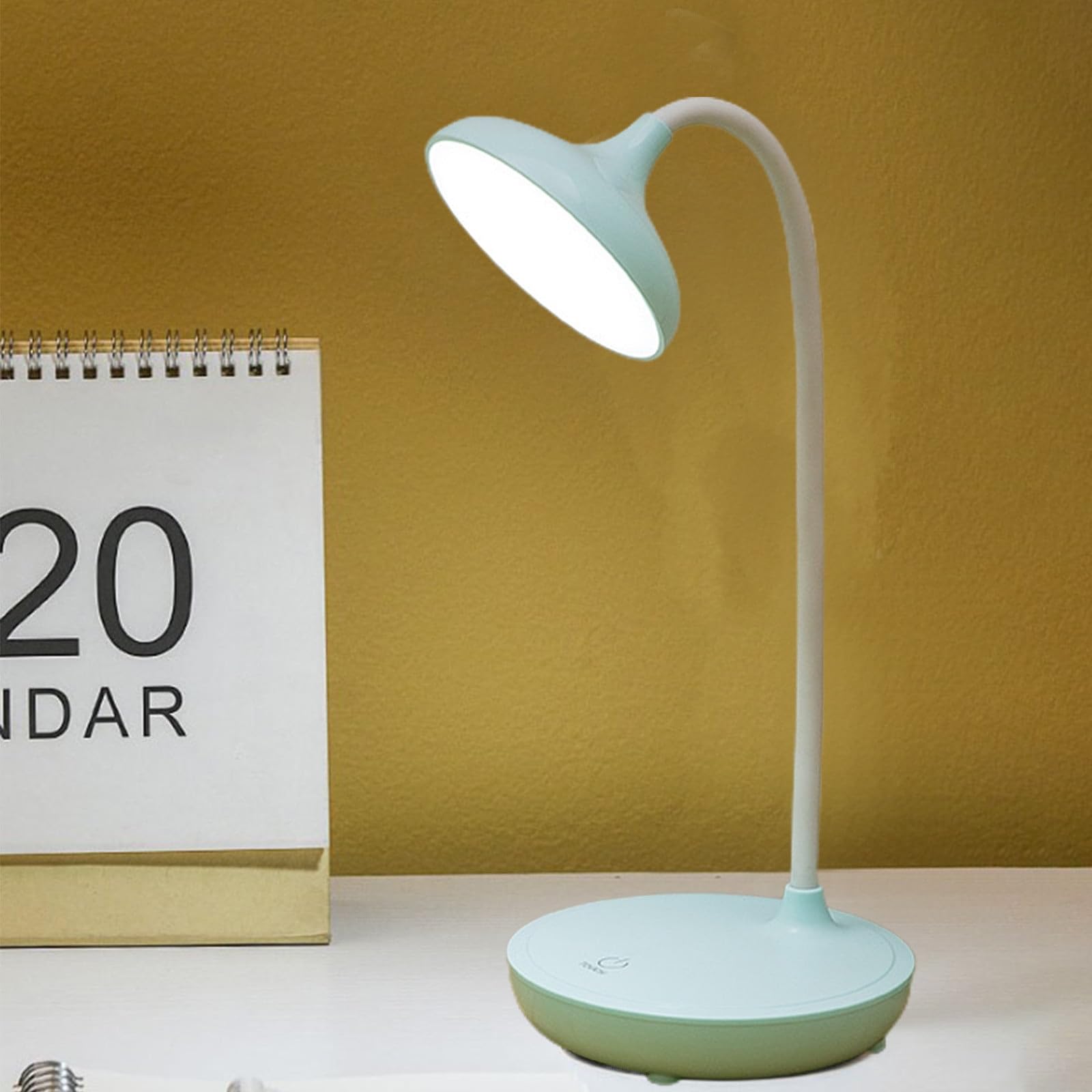 Smart Desk Lamp for Home Office, Flexible Gooseneck Table La
