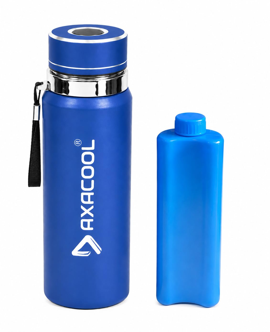 insulin cooler travel case | 24 hour cooling | holds 3–5 insulin pens | insulin cooling bottle with biogel ice pack, tsa approved insulin cooling case for diabetic medication (blue)