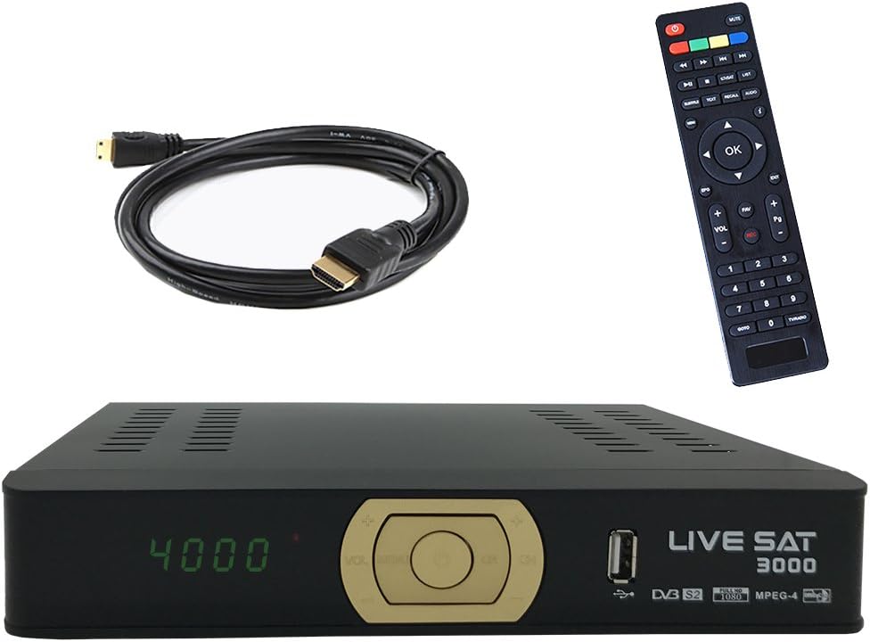 HD Satellite receiver STROM 508 FTA 2X USB Compatible Wifi IPTV Xtream