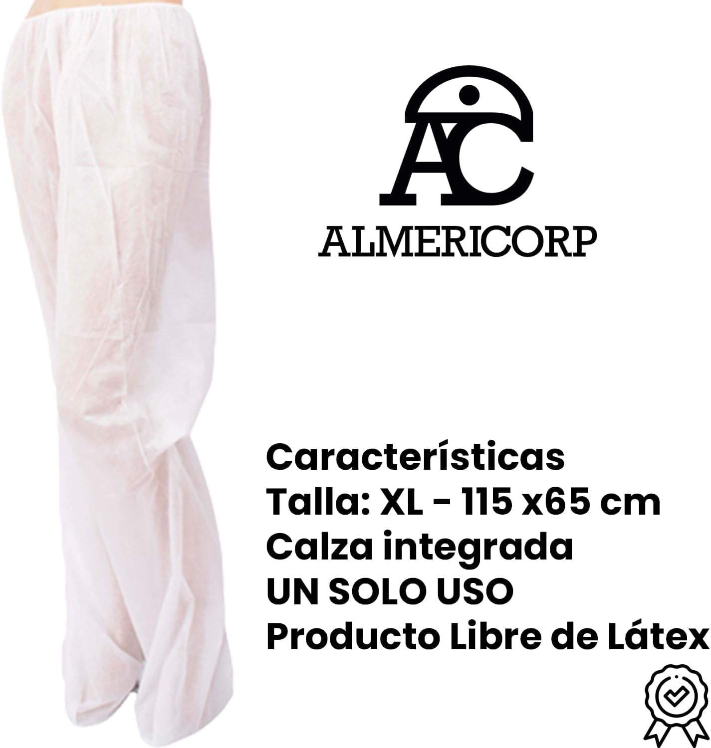 Pantalón de Presoterapia Polipropileno Pack 10 Unidades estéticas, Fisioterapia y spas.
