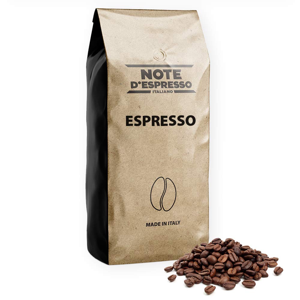 Note d'Espresso - Espresso - Café en Grains - 2 x 1000 g