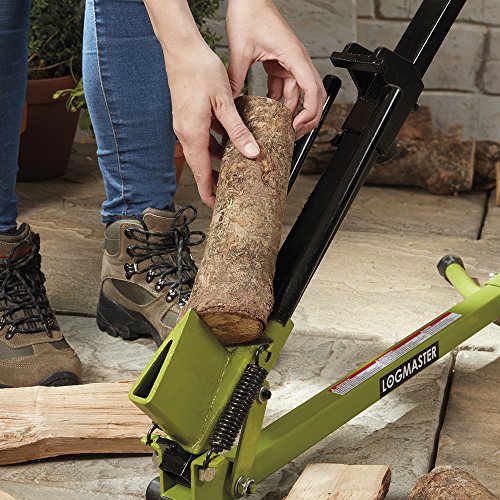 Logmaster Foot Operated Heavy Duty Log Splitter, Manual Wood Cutter for Splitting & Cutting Timber (Green) 3 Logmaster Foot Operated Heavy Duty Log Splitter, Manual Wood Cutter for Splitting & Cutting Timber (Green) - Image 3