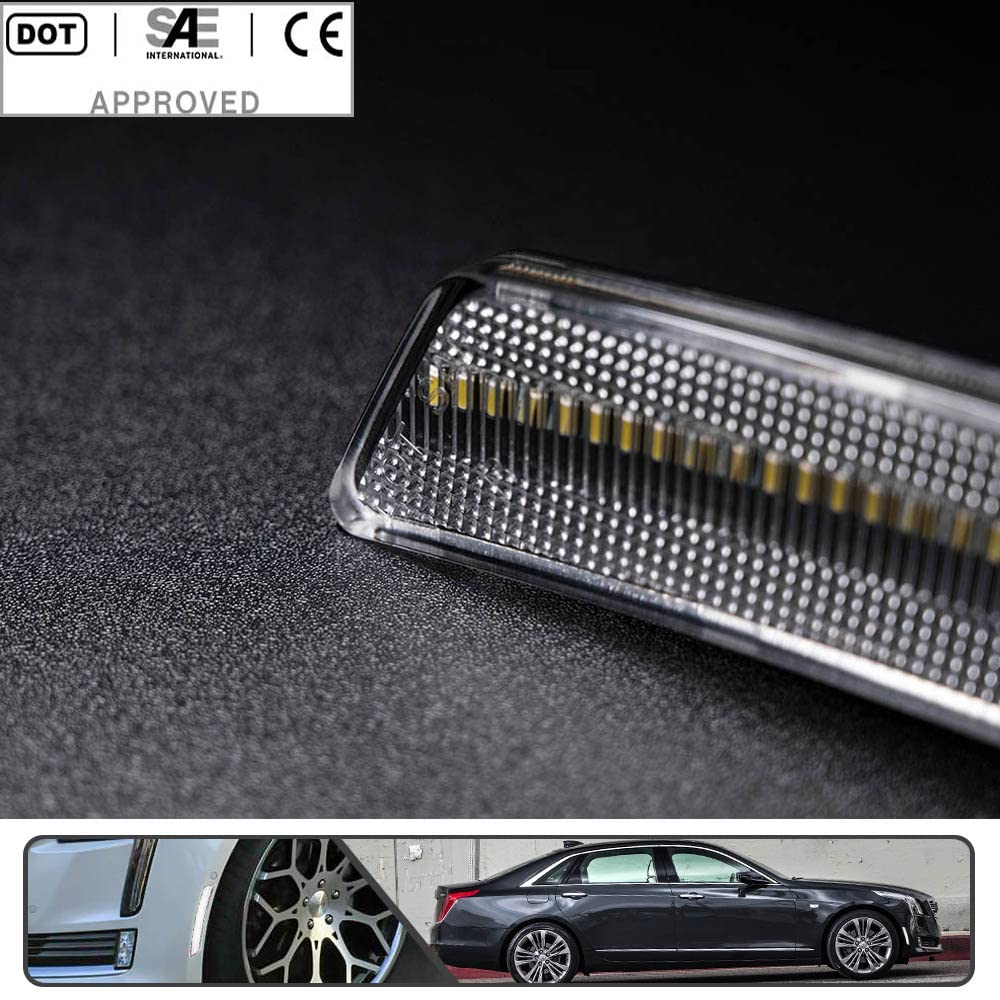 Smoked For Cadillac CT6 2016 2017 2018 2019 2020 CT6-V 2019 2020