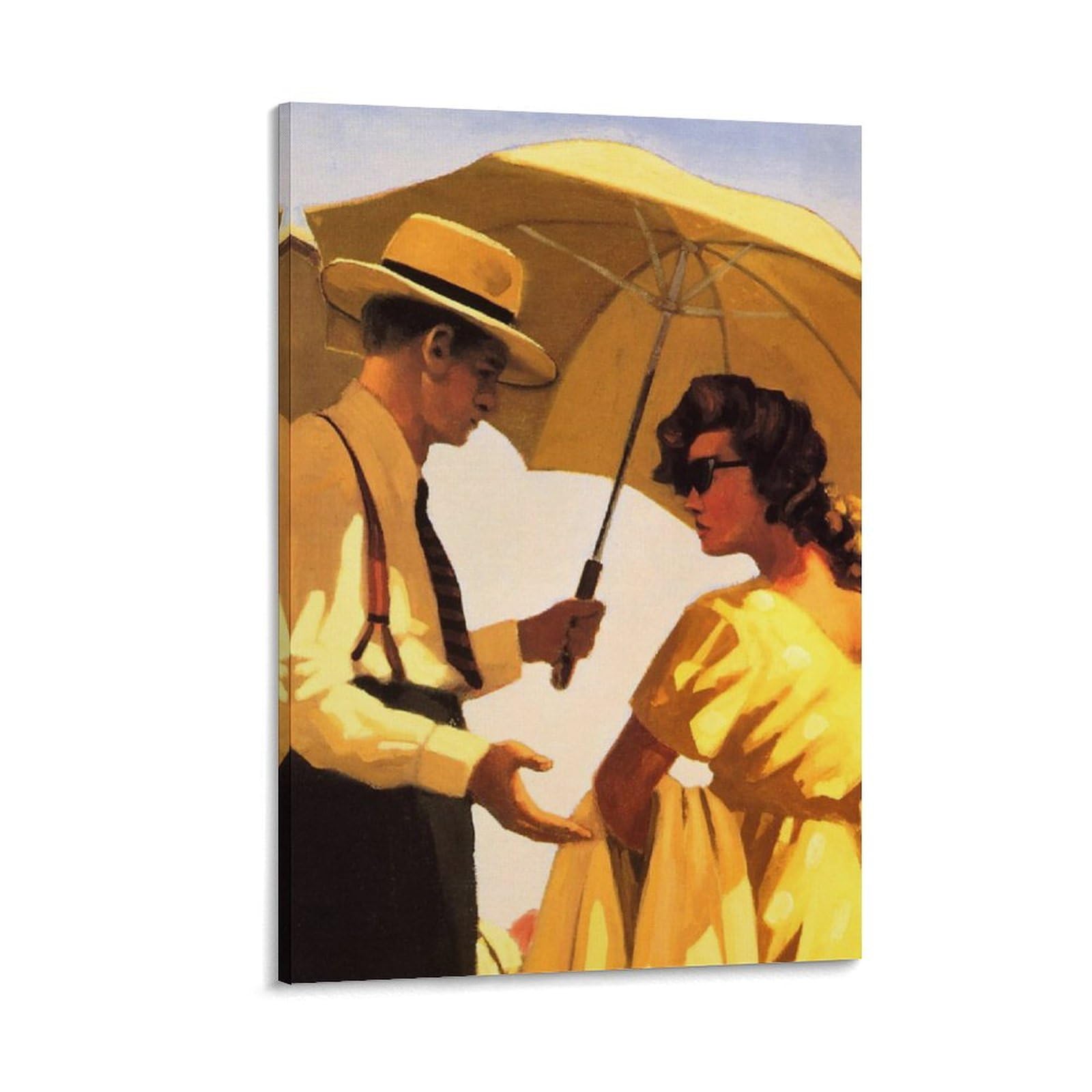 The Direct Approach by jack_vettriano Wall Art Prints Poster Print Photo Art Painting Canvas Poster Home Modern Decor Posters 12x18inch(30x45cm)