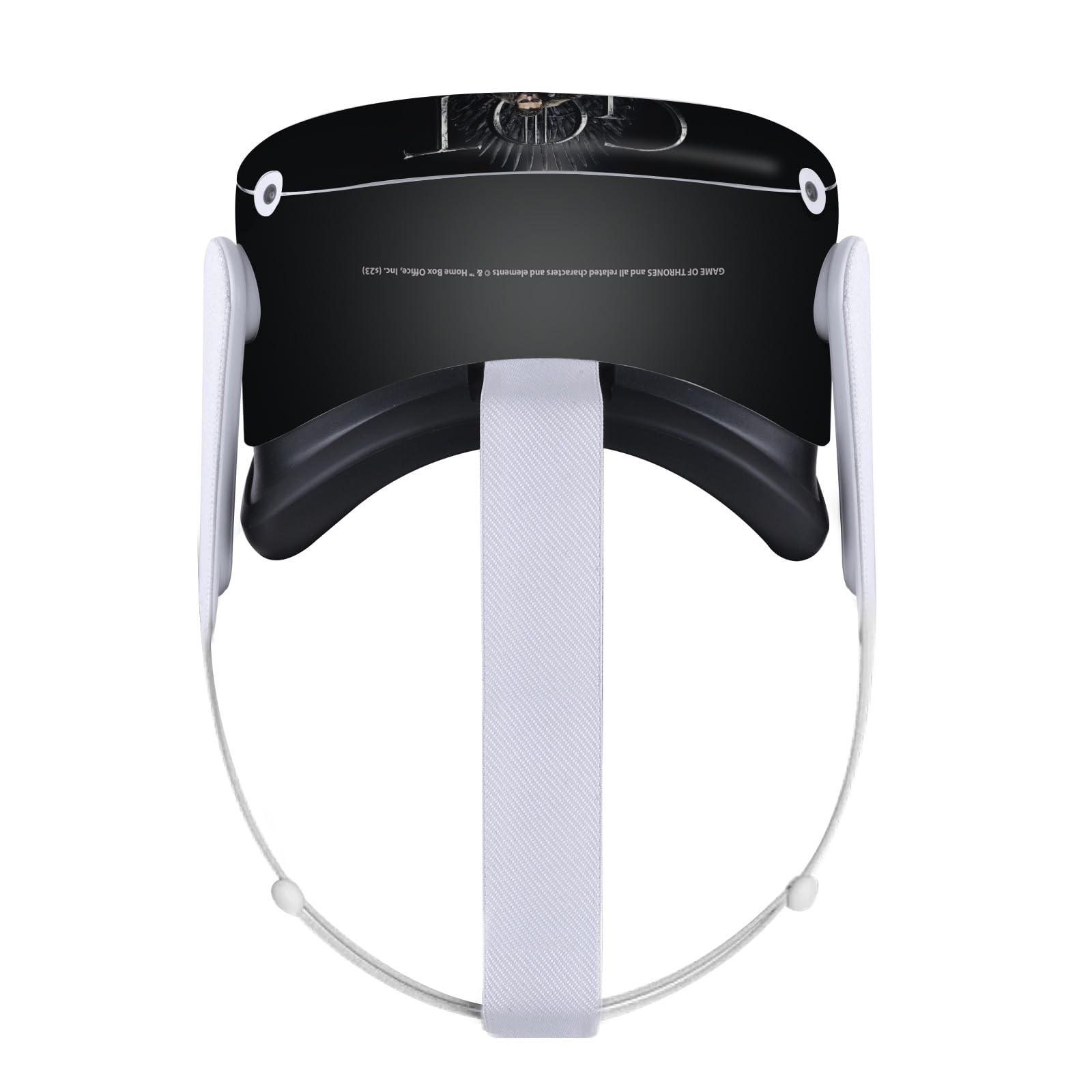 Head Case Designs Officially Licensed HBO Game of Thrones Jon Snow Iron Throne Sigils and Graphics Vinyl Sticker Skin Decal Cover Compatible with Meta Quest 2