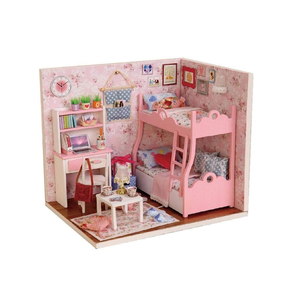 Amazon.co.jp: 子供用 ドールハウス 手作りドールハウス 家具キット