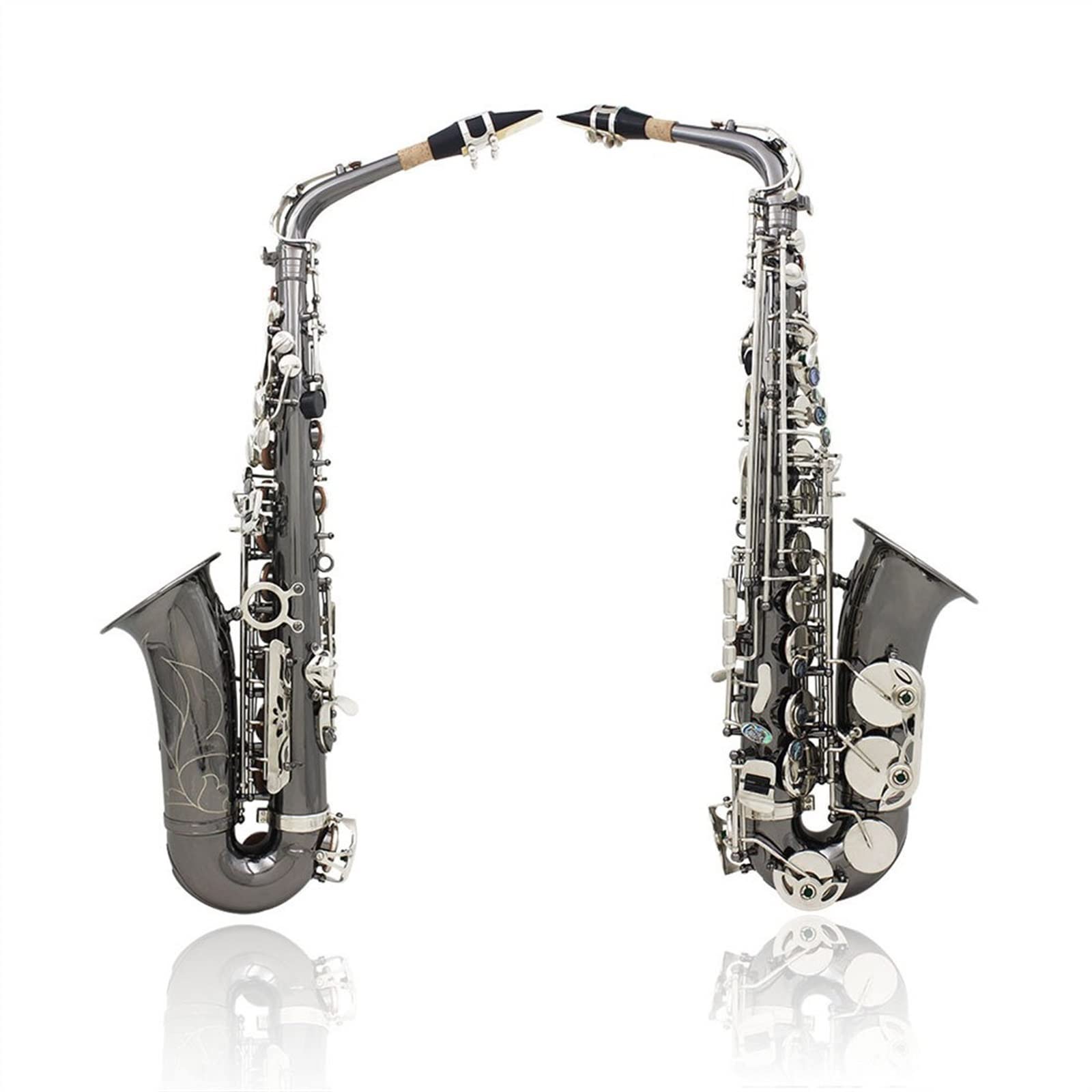 Saxophon Student Es-Alt-Saxophon Musikinstrument Messing-Saxophon Mit Zubehör