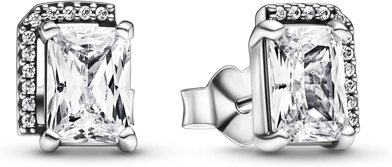 Pendientes Pandora de botón 292380C01 タイムレス