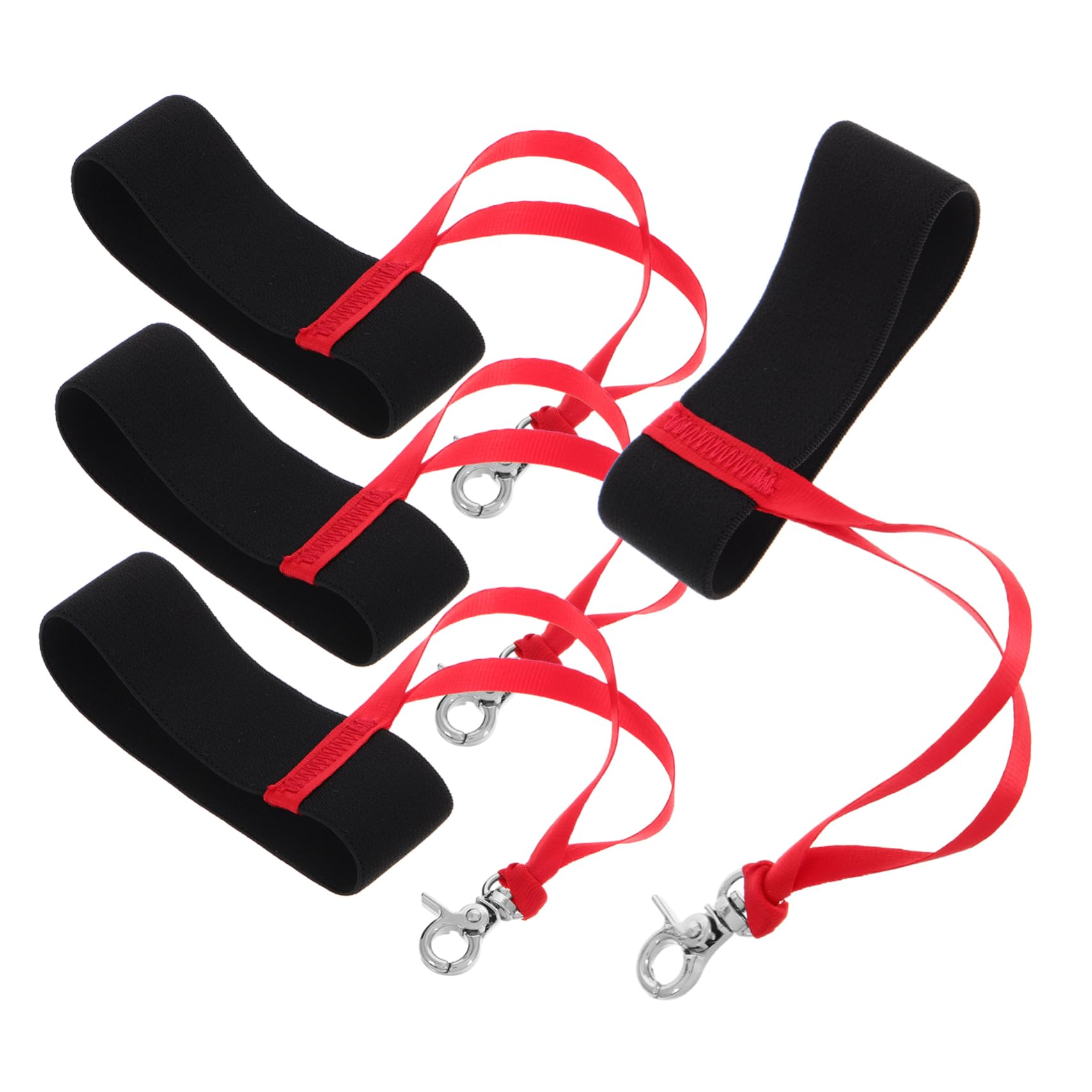 Sosoport 4 Pcs Glove Lanyard Winter Gloves Neck Lanyard Glove Lanyard Mittens Rope Mitten Clips for Hanging Glove Rope Neck Hanging Glove Lanyards Glove Leash