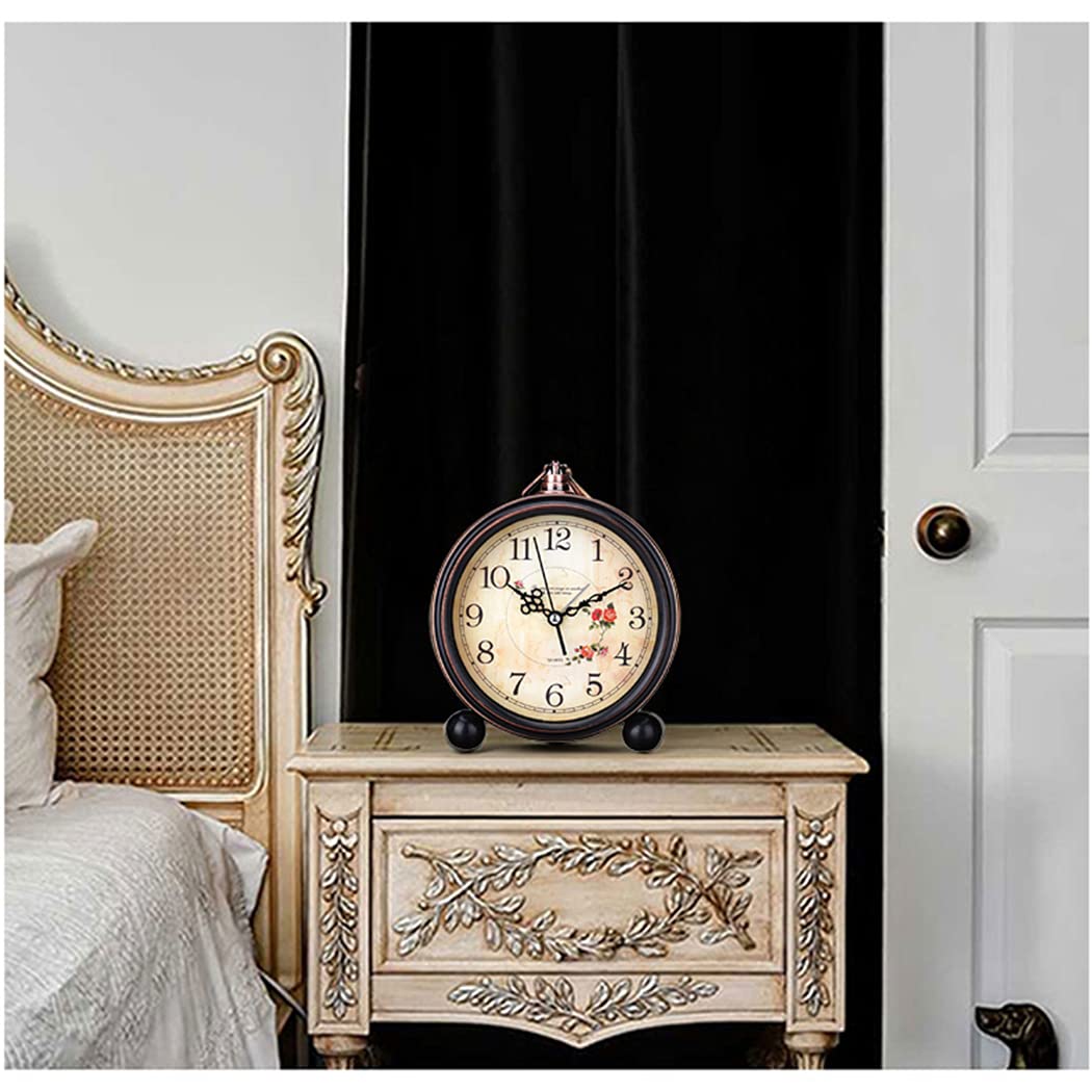 Orologio Da Tavolo A Forma Di Bicicletta - Decorazione Vintage Per Casa E Ufficio