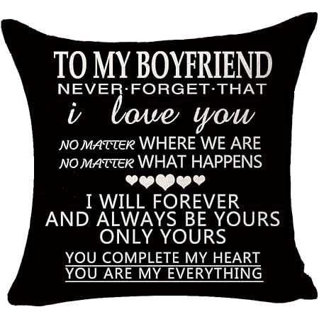 boyfriend pillow cover