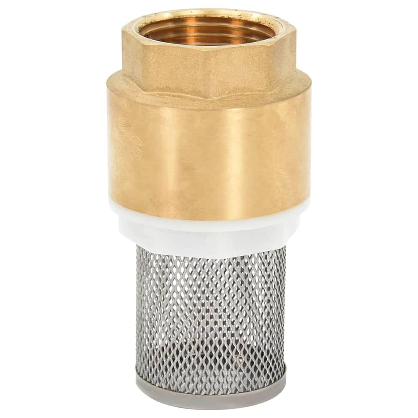 Manguera de aspiración con conectores, manguera de aspiración resistente para conexión a la bomba de jardín, para skimmer, aspiradora, filtro, PVC, latón, 7 m, 25 mm, color verde