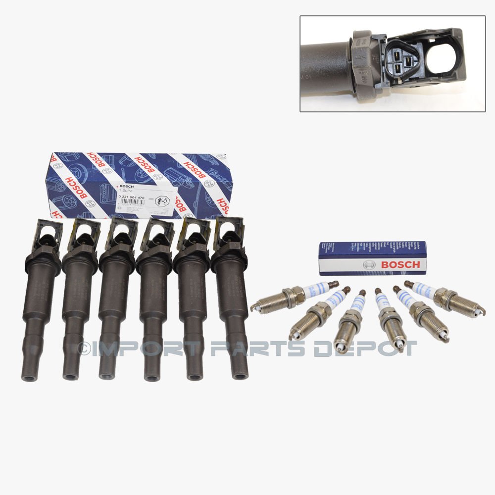 BOSCH 12122158253 セット BMW E60 E61 F10 F11 F25 X3 E63 ダブルプラチナ スパークプラグ
