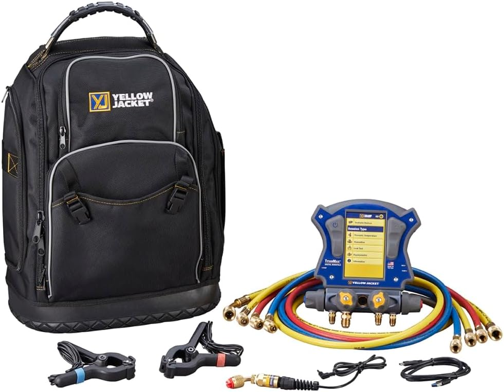 Yellow Jacket 40880 TITANMAX Digital Manifold Kit