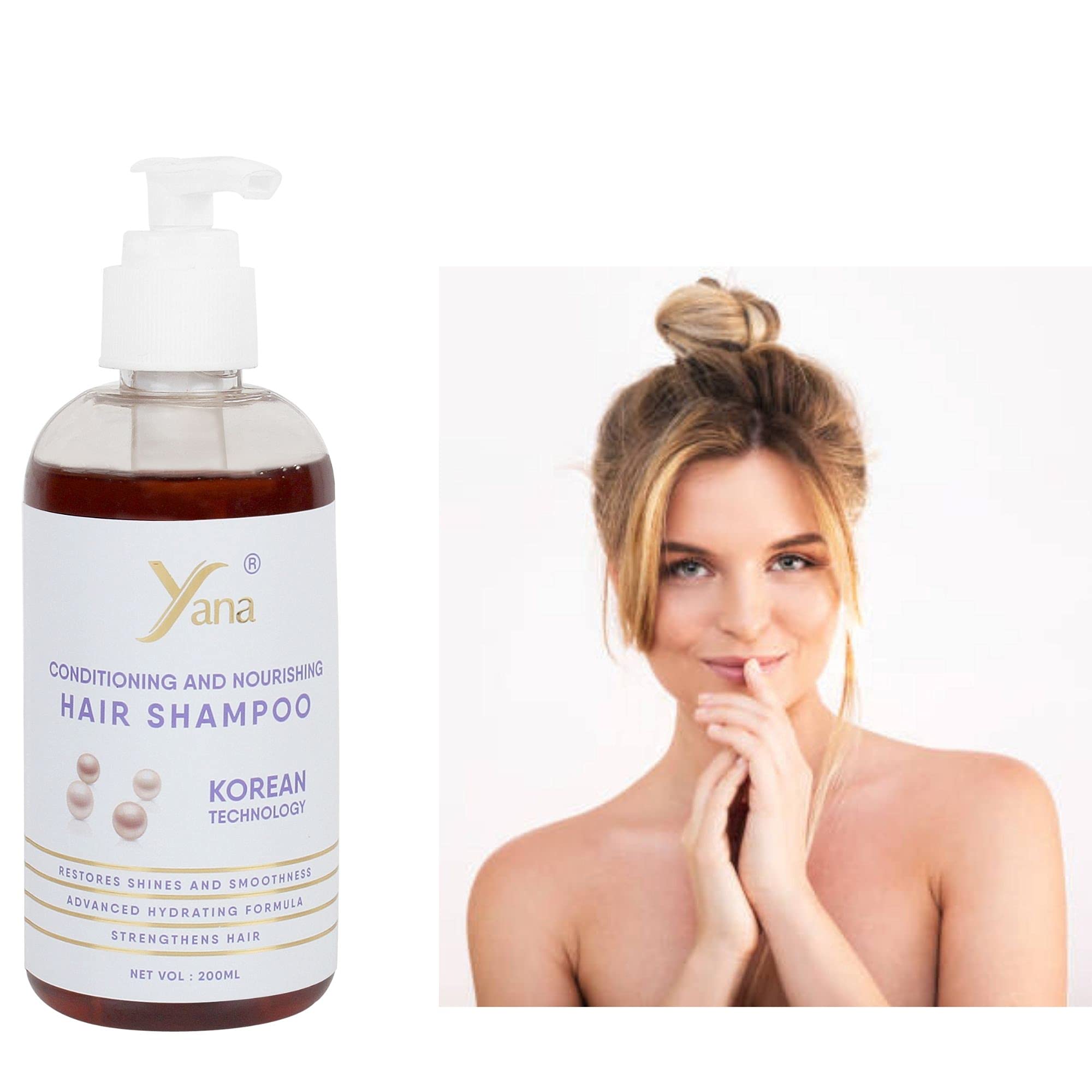 YANA HAIR SHAMPOO WITH KOREAN TECHNOLOGY / HERBAL SHAMPOO