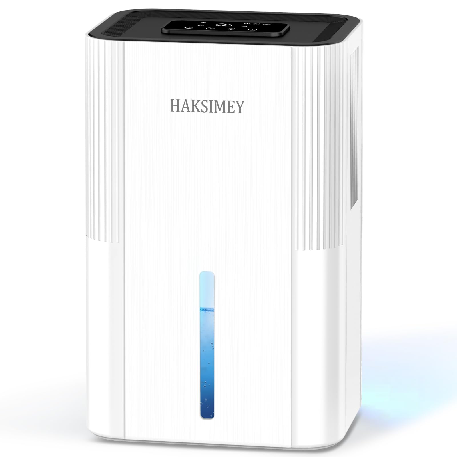 Luftentfeuchter elektrisch 2800ML,Tragbar Dehumidifier for Home mit Abtauen & Timer,Leise raumentfeuchter für Schlafzimmer Keller Badezimmer | 7-Farben LED Licht mit Nachtmodus