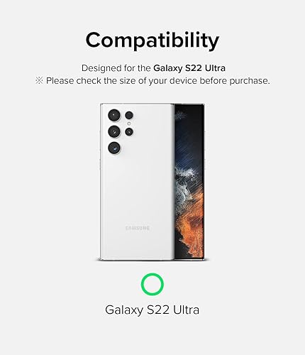 Miniatura 2 de Ringke Estilo de cámara compatible con Samsung Galaxy S22 Ultra 5G Protector de lente de cámara, marco de aluminio, adhesivo protector resistente,