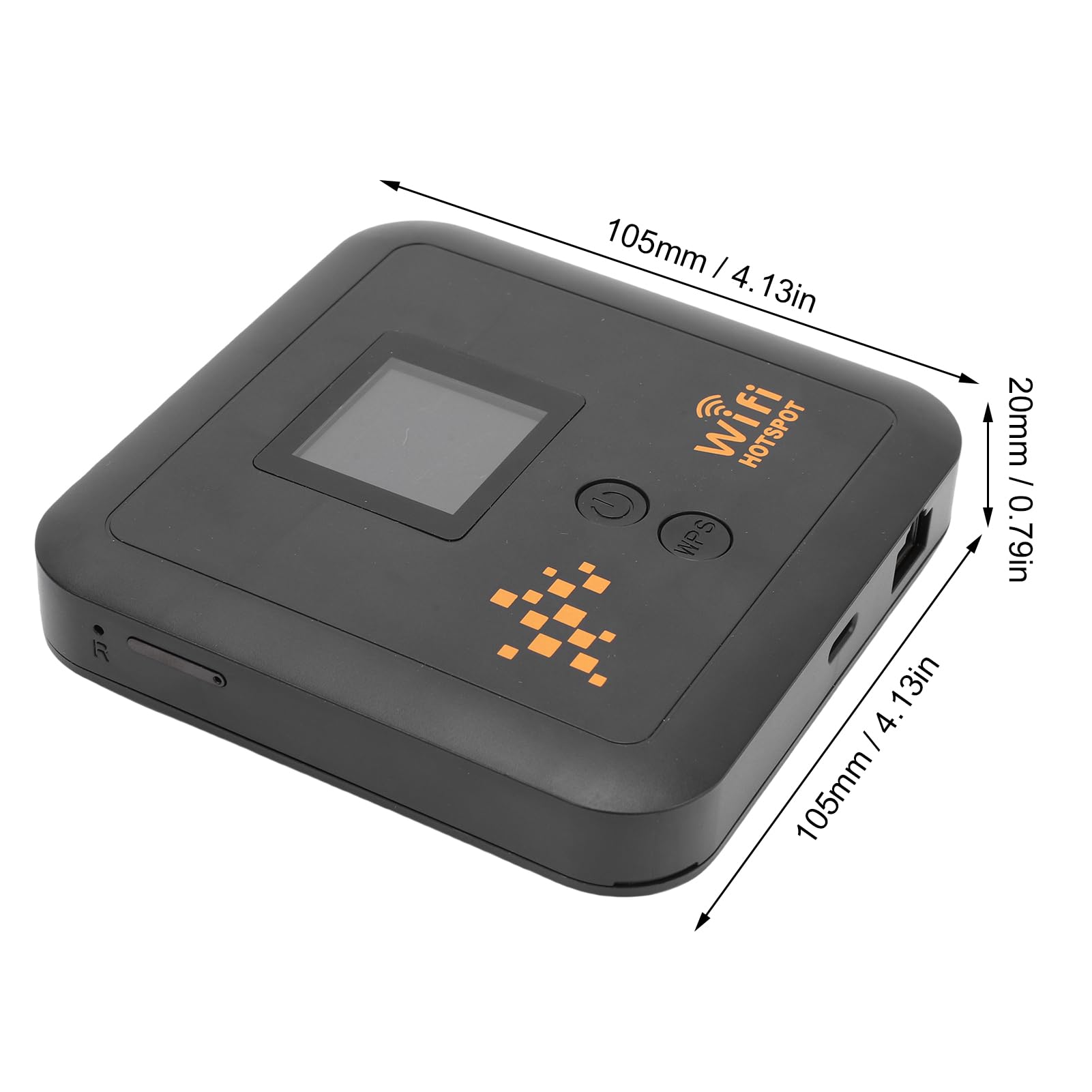 Haofy Router Inalámbrico de Doble Banda Portátil 4G VPN LTE Router Admite Copias de Seguridad de Equilibrio de Carga y Redundancia, Compatible con Múltiples Bandas de Frecuencia,