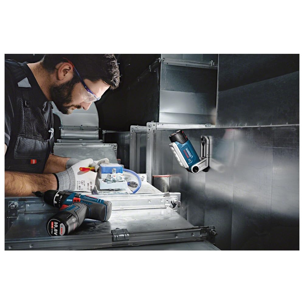 Bosch Professional system 12V: akumulatorowa lampa budowlana LED GLI 12V-330 (330 lm, czas pracy: 180 min/Ah)