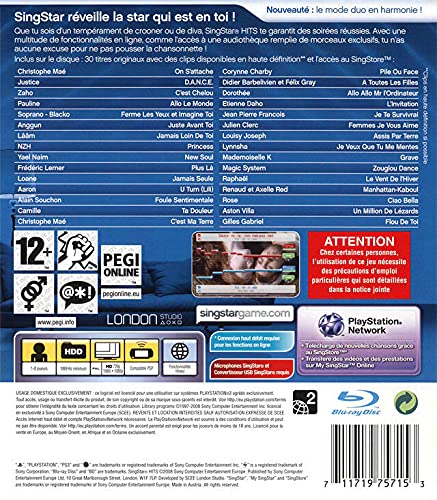 SINGSTAR HITS / JEU CONSOLE PS3 - vue 6