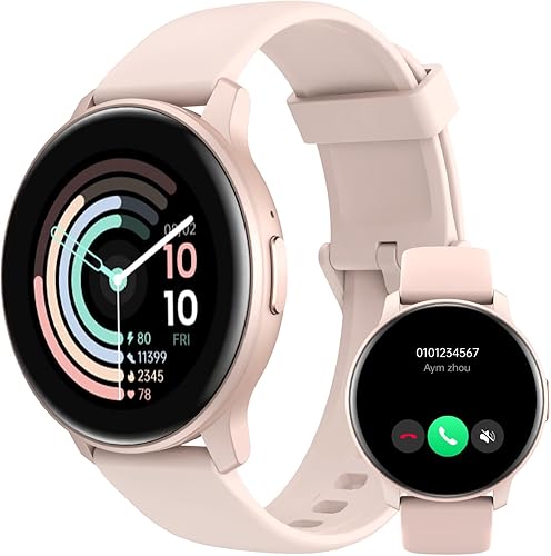 Miniatura 1 de Reloj inteligente para mujeres y hombres, responder, hacer llamadas, respuesta rápida de texto, voz AI, reloj inteligente para teléfonos Android,