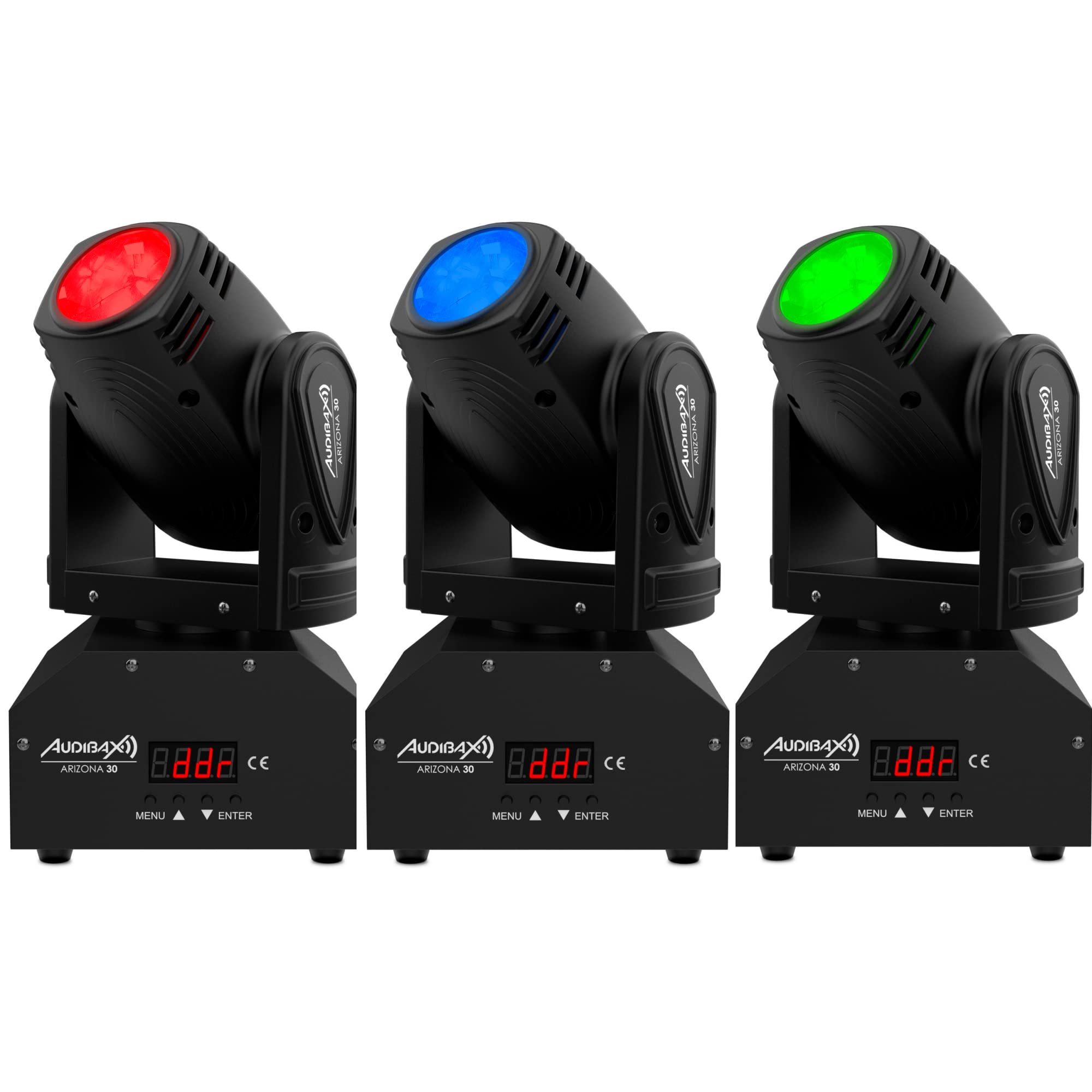 Audibax Arizona 30 Cabeza Móvil Beam 12W LED RGBW - 4 en 1