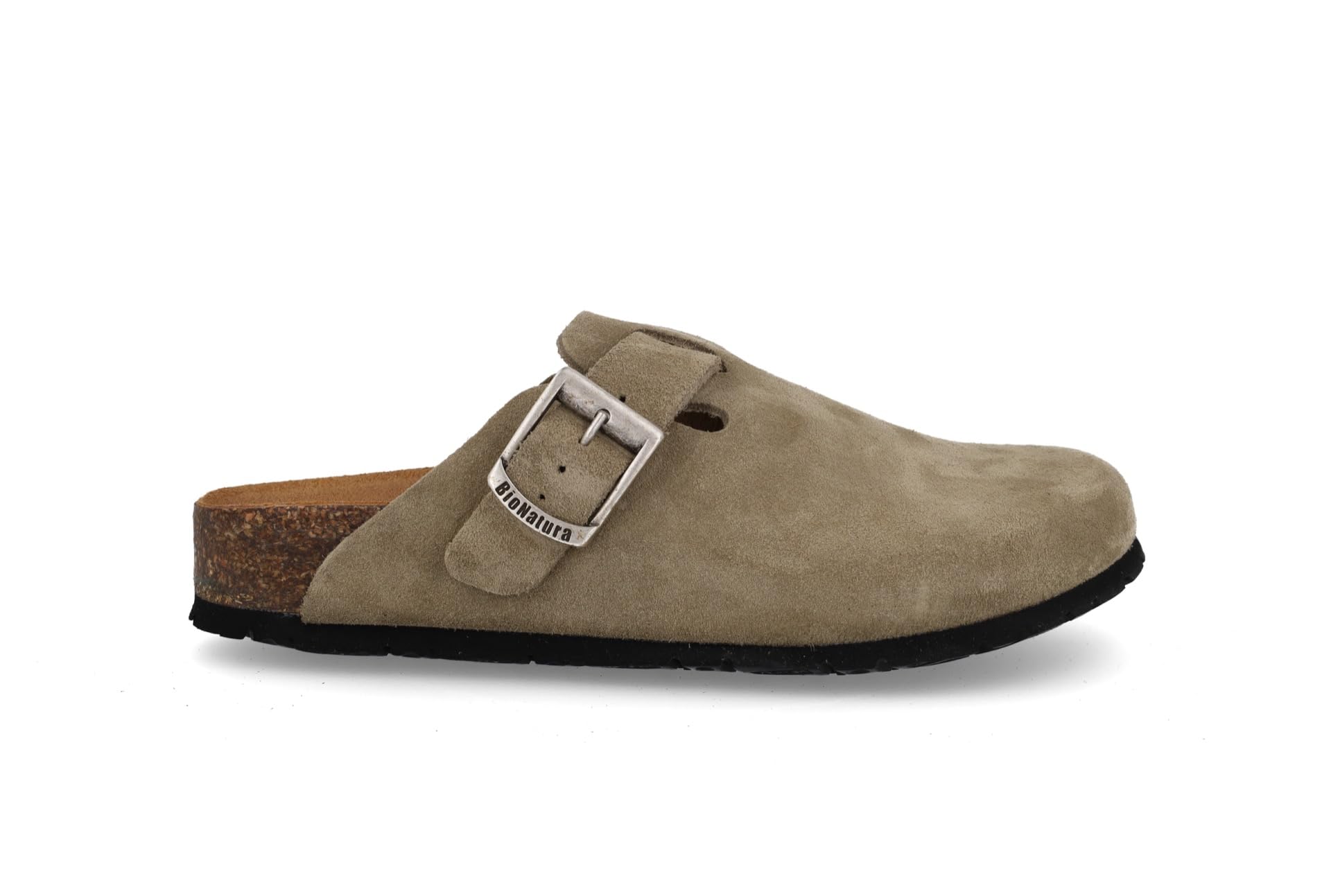 BioNatura 11 Vegas RX Imb, Sabot Unisex in Pelle Scamosciata con Plantare Anatomico