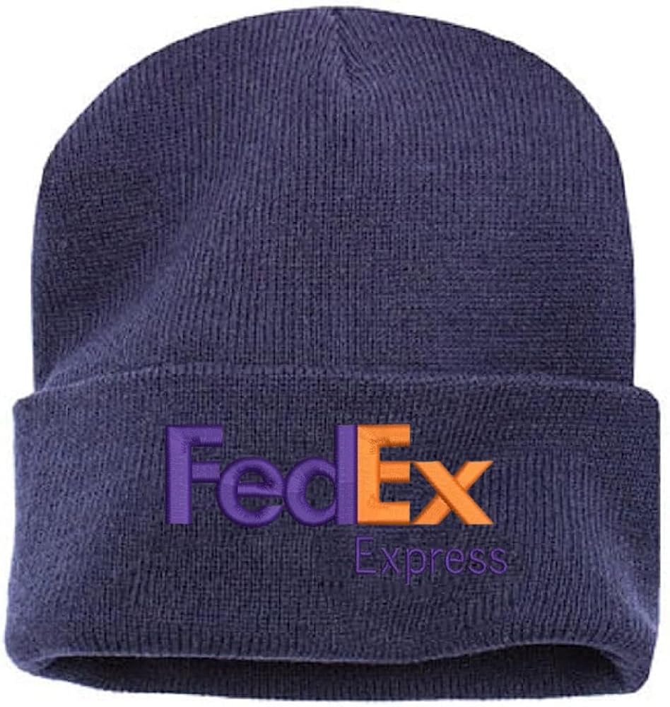 Amazon.com: ALLNTRENDS FedEx Ground Beanie Embroidered Skull