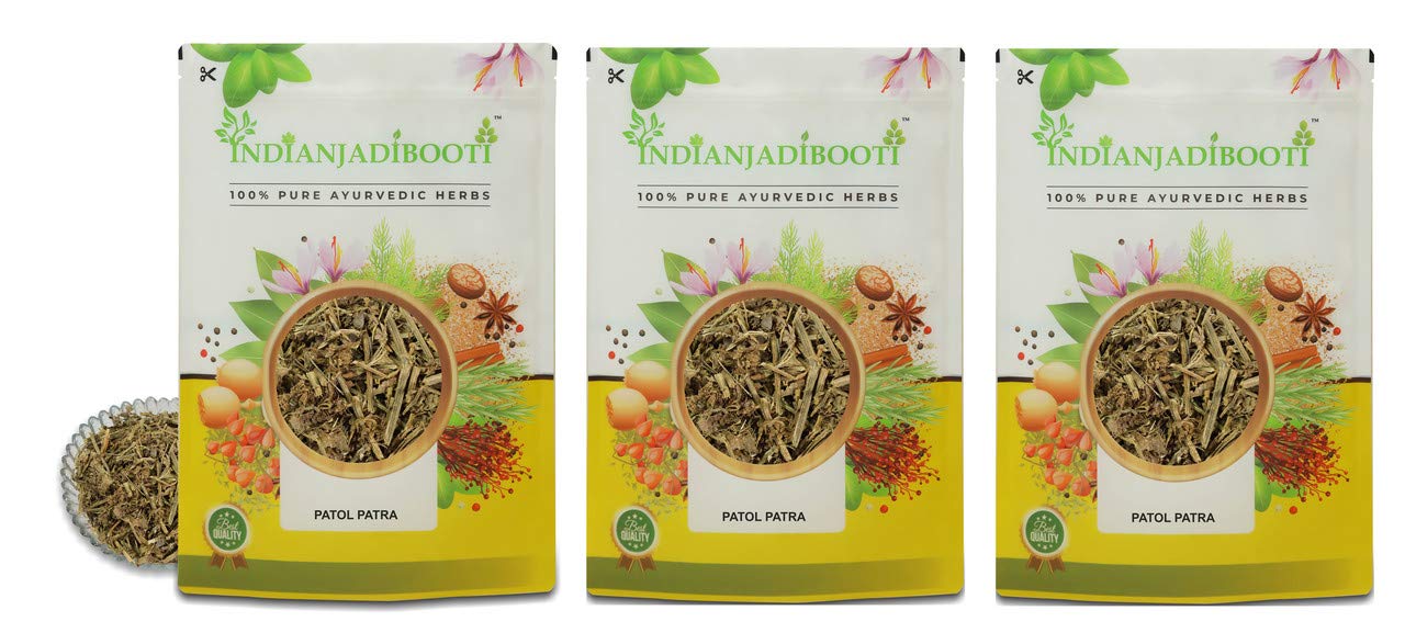 IndianJadiBooti Patol Patra, 3 Packs of 900 Grams [31.74 Oz]